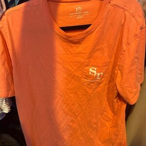 Southern Tide Men's Orange shirt